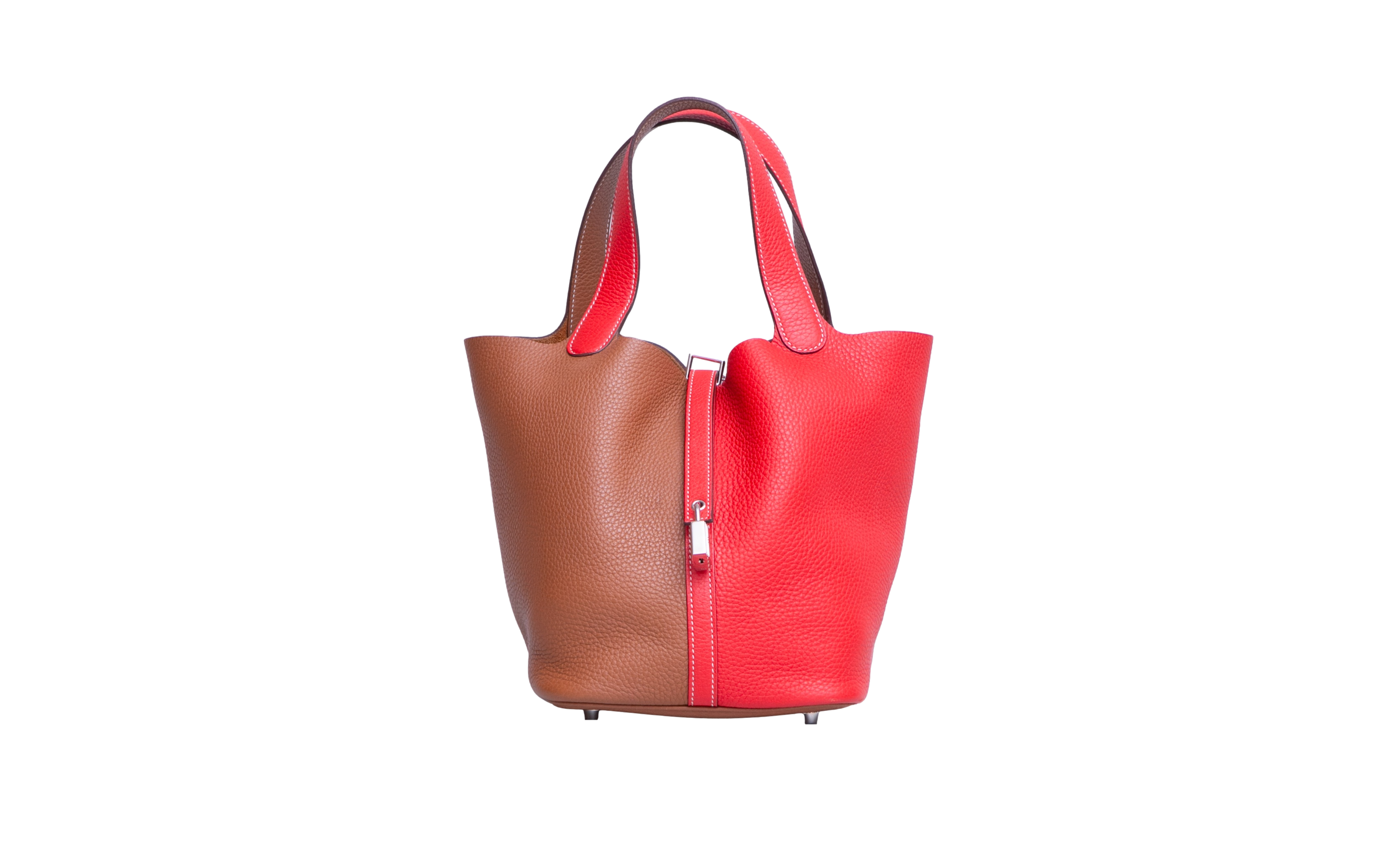 HERMÈS PICOTIN LOCK CASAQUE 22 CLEMENCE PALLADIUM HWDR – Troca de Luxo