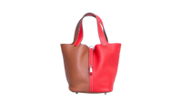 HERMÈS PICOTIN LOCK CASAQUE 22 CLEMENCE PALLADIUM HWDR