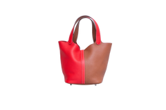 HERMÈS PICOTIN LOCK CASAQUE 22 CLEMENCE PALLADIUM HWDR