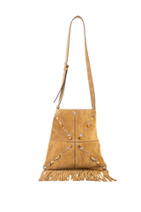 VALENTINO NELLCOTE SUEDE HAVANA BEIGE FRINGED