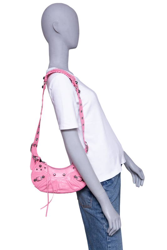 BALENCIAGA LE CAGOLE XS CANDY PINK