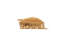 VALENTINO NELLCOTE SUEDE HAVANA BEIGE FRINGED