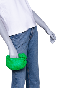 BOTTEGA VENETA CANDY JODIE INTRECCIATO PARAKEET