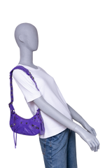 BALENCIAGA LE CAGOLE XS PURPLE