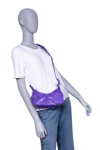 BALENCIAGA LE CAGOLE XS PURPLE
