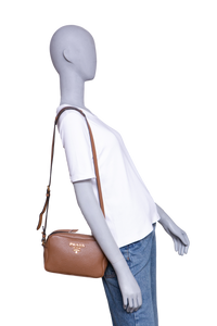 PRADA DAINO CAMERA BAG CARAMEL