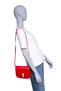 FERRAGAMO FIAMMA CROSSBODY FLAME RED