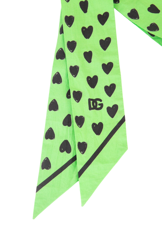 DG TWILLY MINI HEARTS LIME GREEN