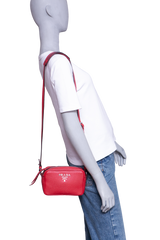 PRADA PHENIX CAMERA BAG RED