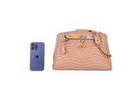 LV NEW WAVE CHAIN TOTE NOISETTE CALFSIKIN