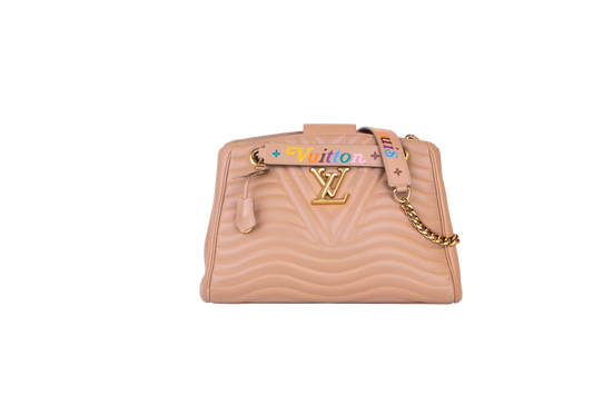 LV NEW WAVE CHAIN TOTE NOISETTE CALFSIKIN