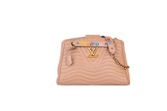LV NEW WAVE CHAIN TOTE NOISETTE CALFSIKIN