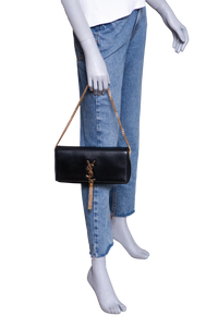 YSL KATE 99 TASSEL IN LAMBSKIN BLACK