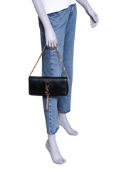 YSL KATE 99 TASSEL IN LAMBSKIN BLACK