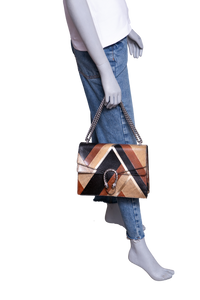 GUCCI DIONYSUS PATCHWORK MEDIUM PYTHON MULTICOLOR