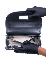 GUCCI BAMBOO 1947 MEDIUM BLACK