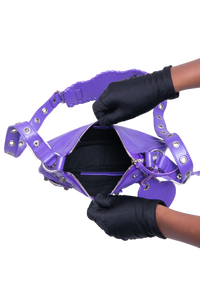 BALENCIAGA LE CAGOLE XS PURPLE