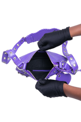 BALENCIAGA LE CAGOLE XS PURPLE