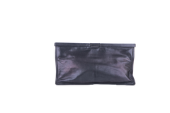 BOTTEGA CLUTCH PURSE LONG ZIPPER BLACK