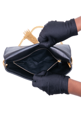 YSL KATE 99 TASSEL IN LAMBSKIN BLACK