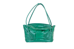 BOTTEGA ARCO SLOUCH RACING GREEN TOTE