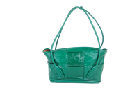 BOTTEGA ARCO SLOUCH RACING GREEN TOTE