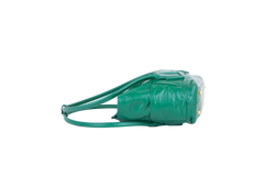 BOTTEGA ARCO SLOUCH RACING GREEN TOTE