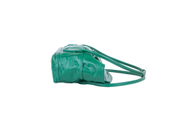 BOTTEGA ARCO SLOUCH RACING GREEN TOTE