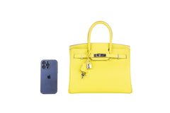 HERMES BIRKIN 30 EPSOM LIME PALLADIUM