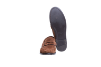 YSL LE LOAFER SUEDE DARK HAVANA - 36,5 BR