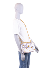 VALENTINO ROMAN STUD POLYMER PVC WHITE