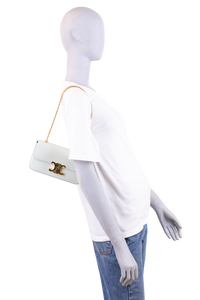 CELINE TRIOMPHE EAST WEAST CHAIN MINT