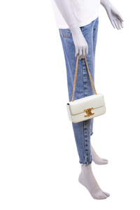 CELINE TRIOMPHE EAST WEAST CHAIN MINT