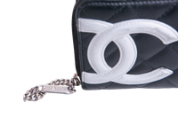 CHANEL ZIP WALLET CAMBON B&W