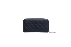 CHANEL ZIP WALLET CAMBON B&W