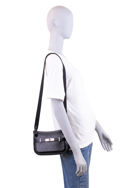 HERMES MINI JYPSIERE SWIFT BLACK