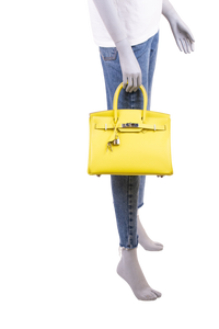 HERMES BIRKIN 30 EPSOM LIME PALLADIUM