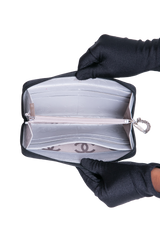 CHANEL ZIP WALLET CAMBON B&W