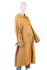 BURBERRY TRENCH COAT LONG SUEDE TEDDY