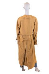 BURBERRY TRENCH COAT LONG SUEDE TEDDY