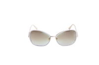 TOM FORD SQUARE SOLANGE ACETATE/METAL GRADIENT
