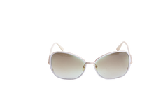 TOM FORD SQUARE SOLANGE ACETATE/METAL GRADIENT