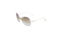 TOM FORD SQUARE SOLANGE ACETATE/METAL GRADIENT