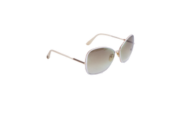 TOM FORD SQUARE SOLANGE ACETATE/METAL GRADIENT