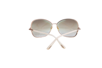 TOM FORD SQUARE SOLANGE ACETATE/METAL GRADIENT