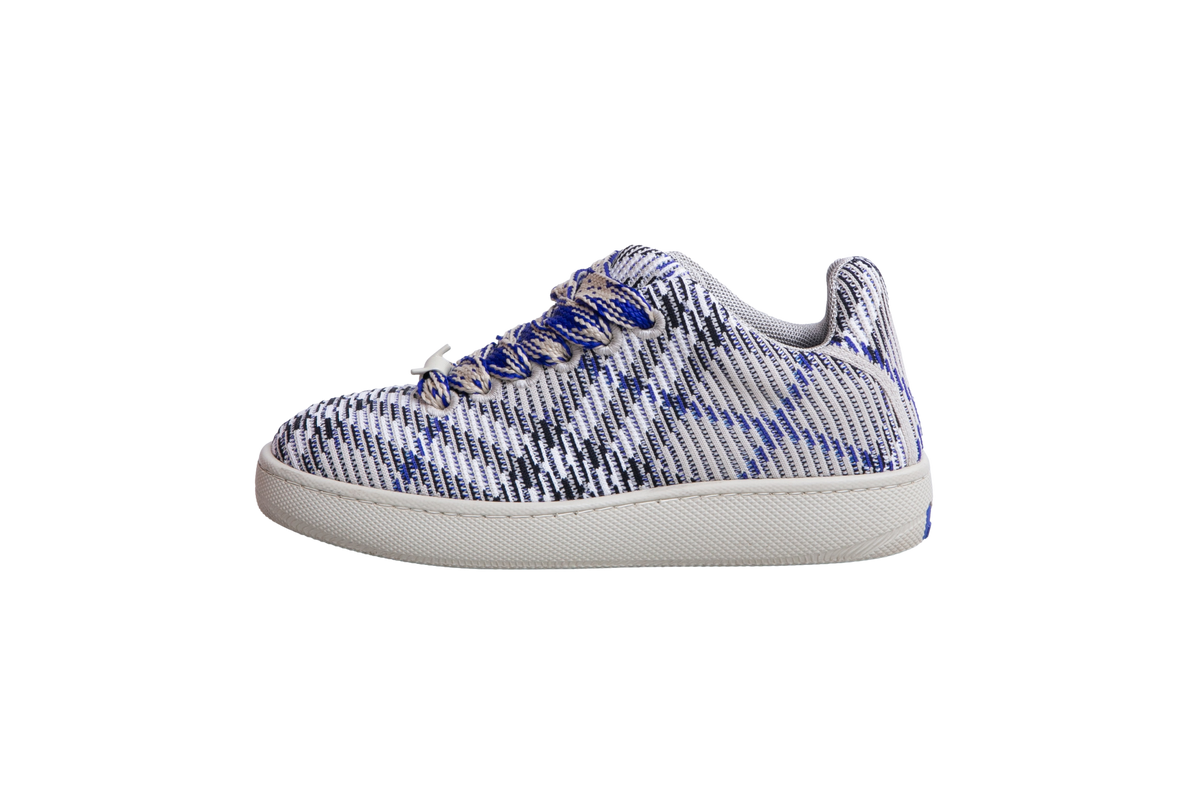 BURBERRY SNEAKERS LOW TOP TRAINER ON RUBBER SOLE - 39 BR