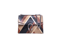 GUCCI DIONYSUS PATCHWORK MEDIUM PYTHON MULTICOLOR