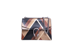 GUCCI DIONYSUS PATCHWORK MEDIUM PYTHON MULTICOLOR