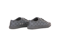 GUCCI SNEAKER LOW TOP GG ALL BLACK - 34 BR