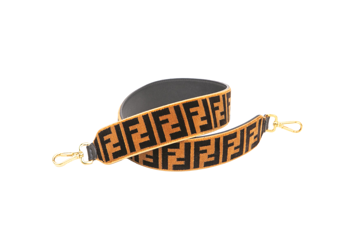 DESAPEGO ANNA FASANO FENDI VELVET STRAP BLACK